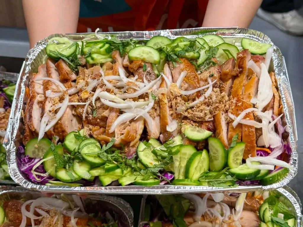 Vietnamese Salad Vietnamese catering item